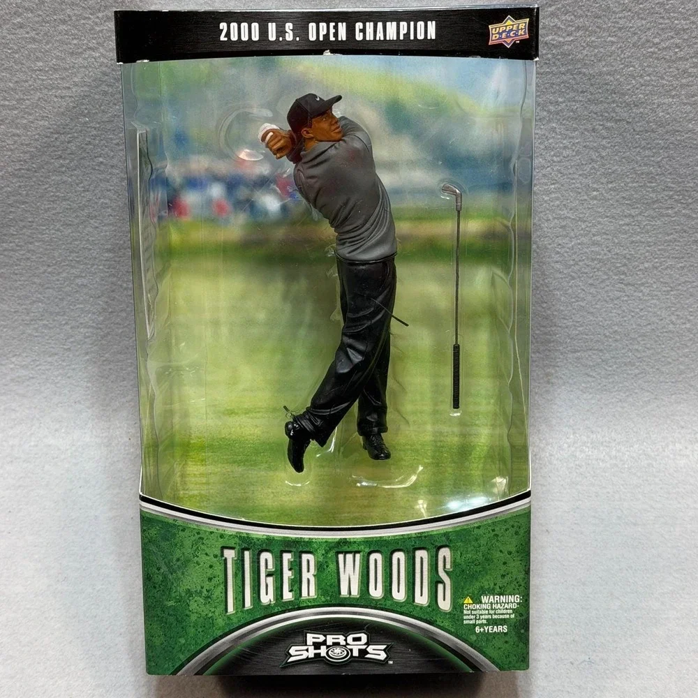 Tiger Woods 2000 US Open Champion Upper Deck Pro Shots Figure New In Box
